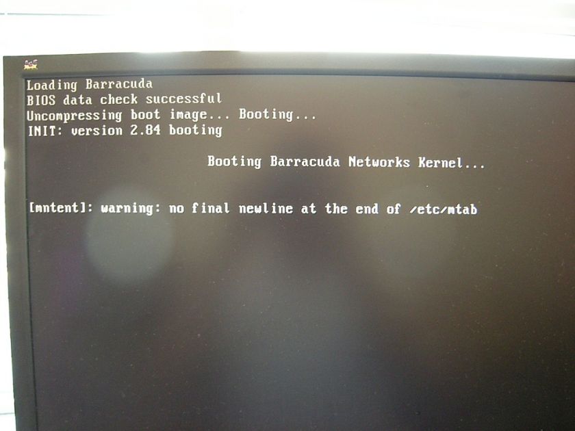 Barracuda 1U Rackmount Spam Filter Firewall 400 A175  