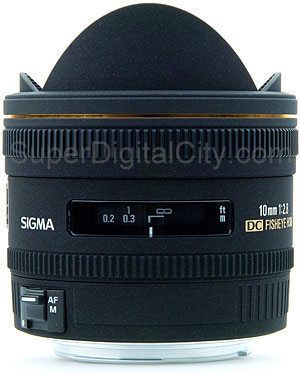SIGMA 10mm F2.8 EX DC HSM Fisheye Lens for Sony 477205 085126477622 