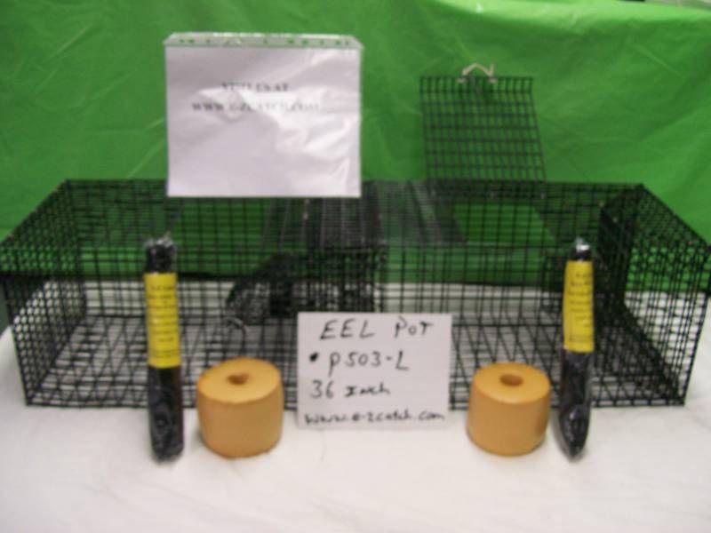 Catch EEL Pot Commercial Grade 36 Buoys & Rope USA  
