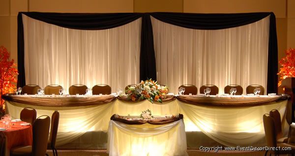 15ft Tall Sheer Curtain for Draping Wedding Backdrop, Party Drape 