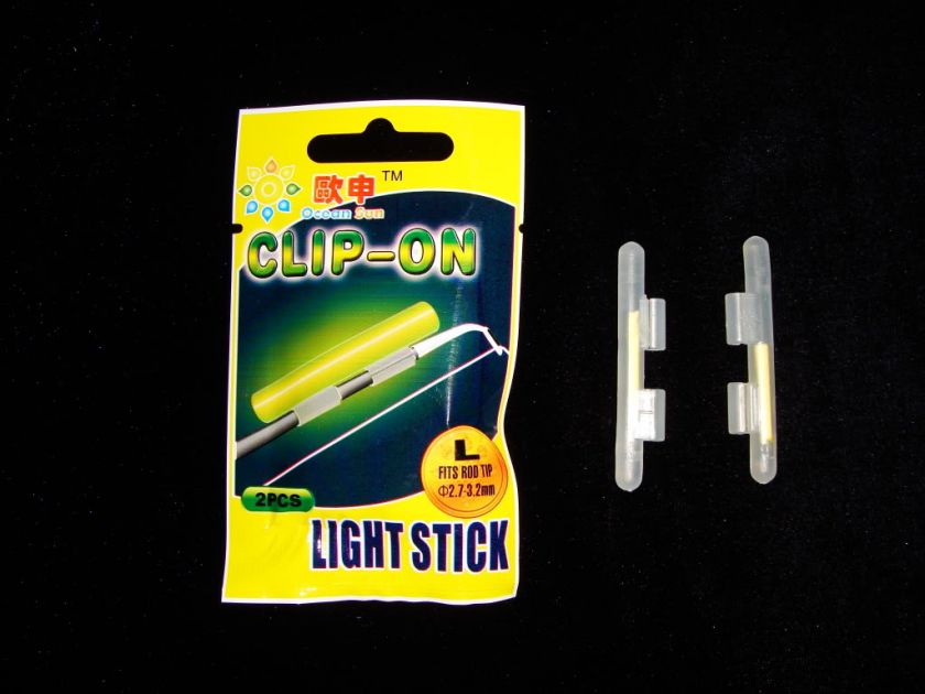 25 Packages Fishing Green Fluorescent Light Glow Stick  