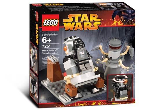 Lego Star Wars 7251 Darth Vaders Transformation New Sealed  