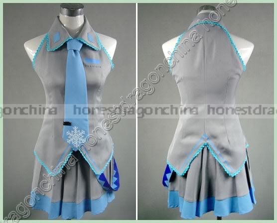 Vocaloid Hatsune Miku Cosplay Costume Skirt handmade 02  