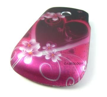   HEART HARD SHELL SNAP ON CASE COVER FOR LG 800G PHONE ACCESSORY  