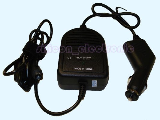 65w dc auto car power adapter for hp compaq nc4400 nc6320 laptop