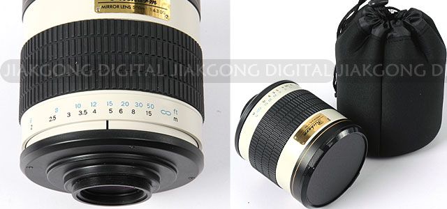 500mm f/6.3 Telephoto Mirror Lens for SONY alpha A55 A33 A580 A560 